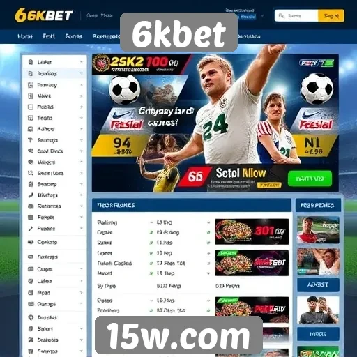 Análise das funcionalidades do site 6kbet